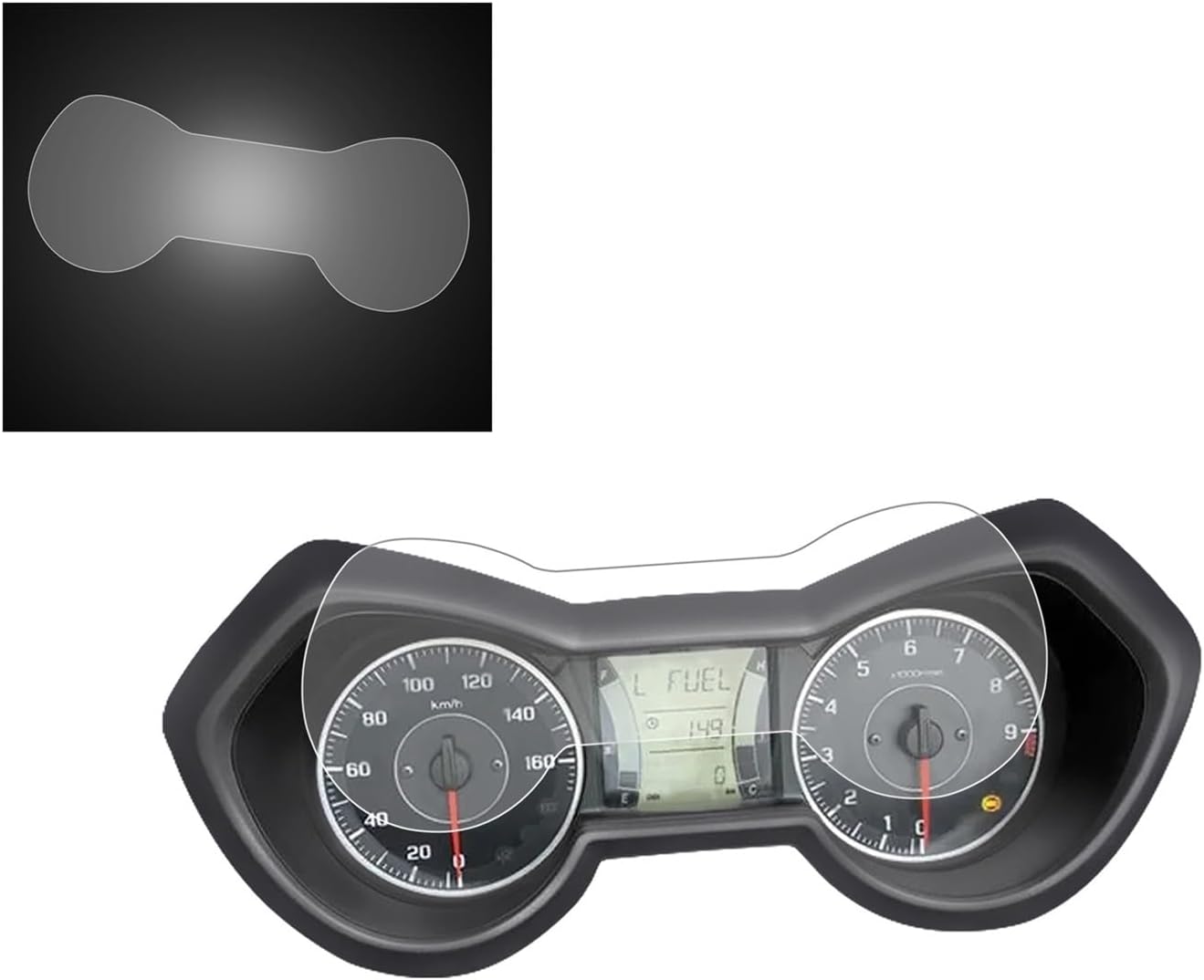 LAHTI Dashboard Screen Protector For Yam&aha XMAX X Max X-MAX 125 300 400 2017-2023 Motorcycle Scratch Cluster Screen Protection Film Protector