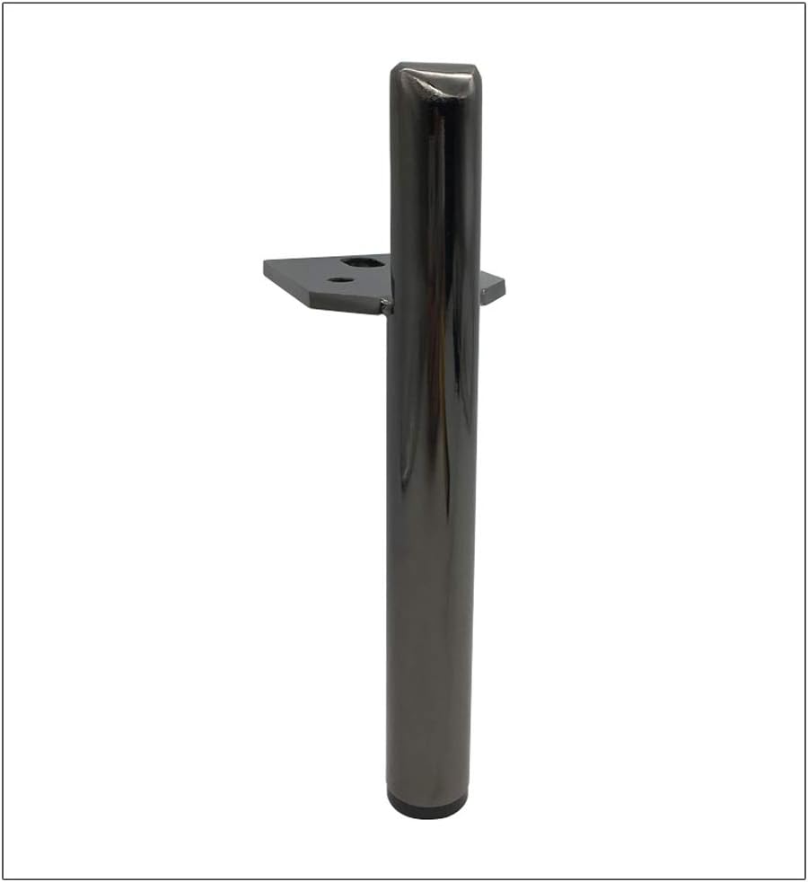4 patas metálicas de hierro para muebles de sofá, patas de mesa de café, para cajones, estantería, cocina, baño, capacidad 2,204.6 lbs, con