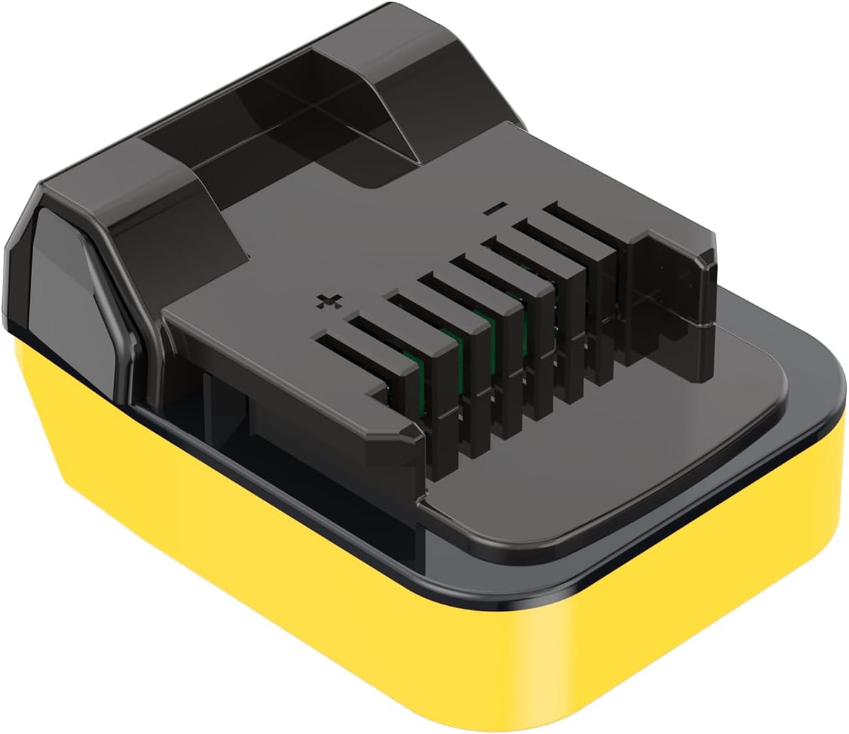 1 adaptador solo compatible con Hitachi y se adapta a herramientas inalámbricas Metabo HPT de 18 V (no 36 V), compatibles con baterías de iones de