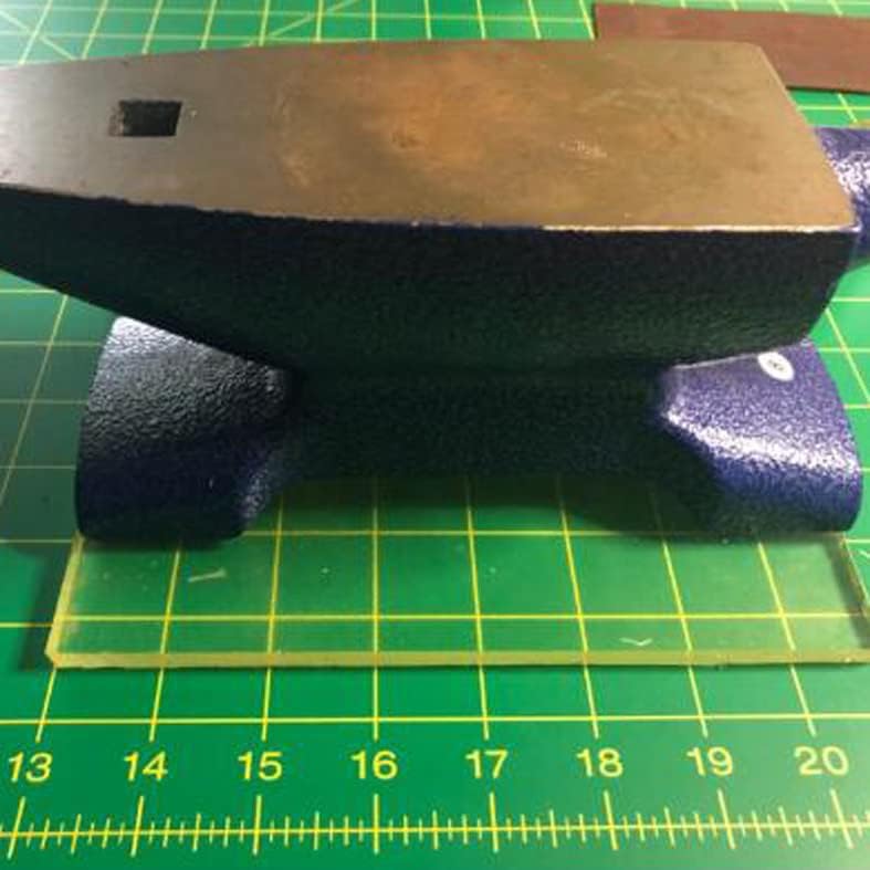 Towonder Almohadilla de perforación de cuero para manualidades de goma, amortiguador, reducción de ruido, herramienta de estampado (7.9 x 11.8 in)