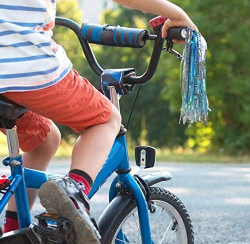 Manillar de bicicleta para niños, diseño de bandoleras coloridas
