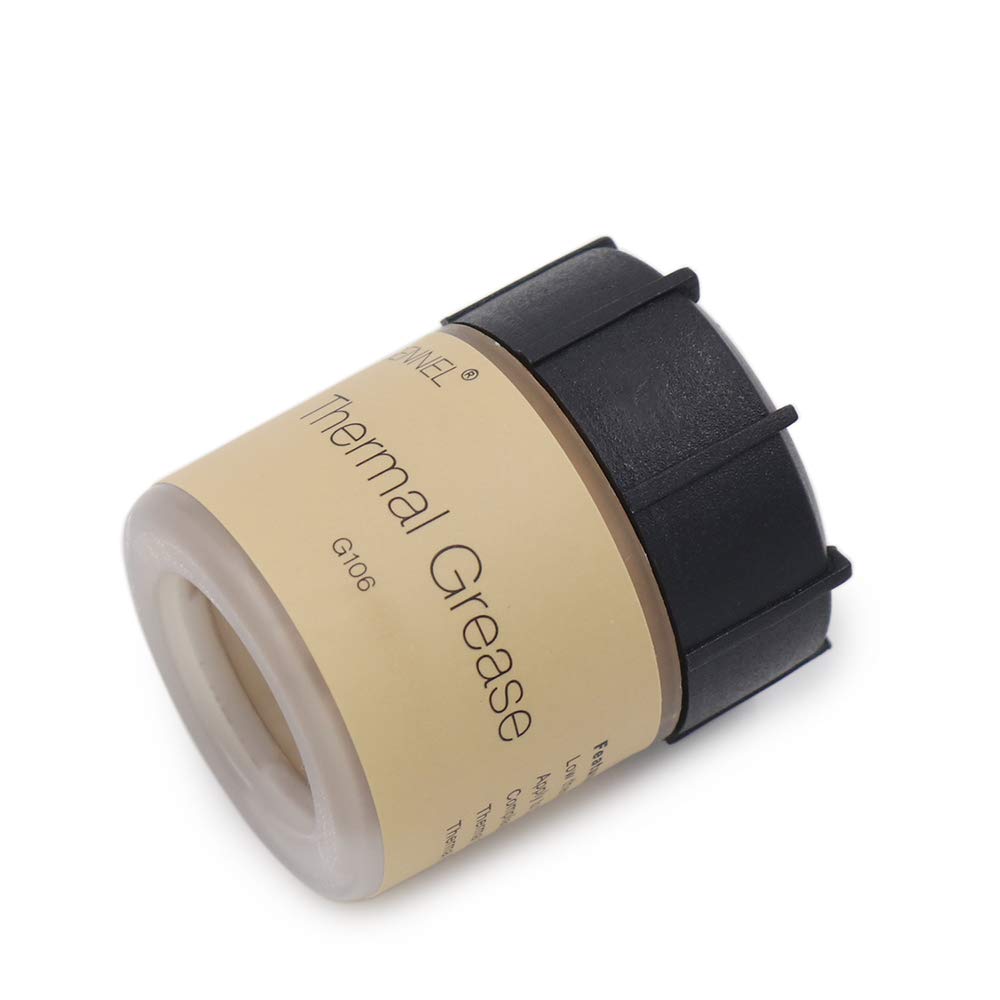 GENNEL G106 – Pasta térmica de oro de 0.71 oz, compuesto de grasa térmica, pasta disipadora de calor para enfriadores de CPU, procesador GPU, PS4