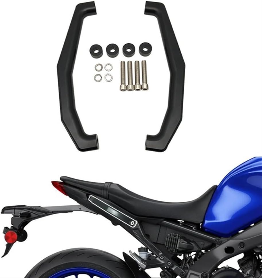 ZAJCI Reposabrazos de asiento trasero para motocicleta MT09 2022 MT09 – Barras de agarre para asiento trasero para pasajeros Y&AMAHA MT-09 MT 09 SP
