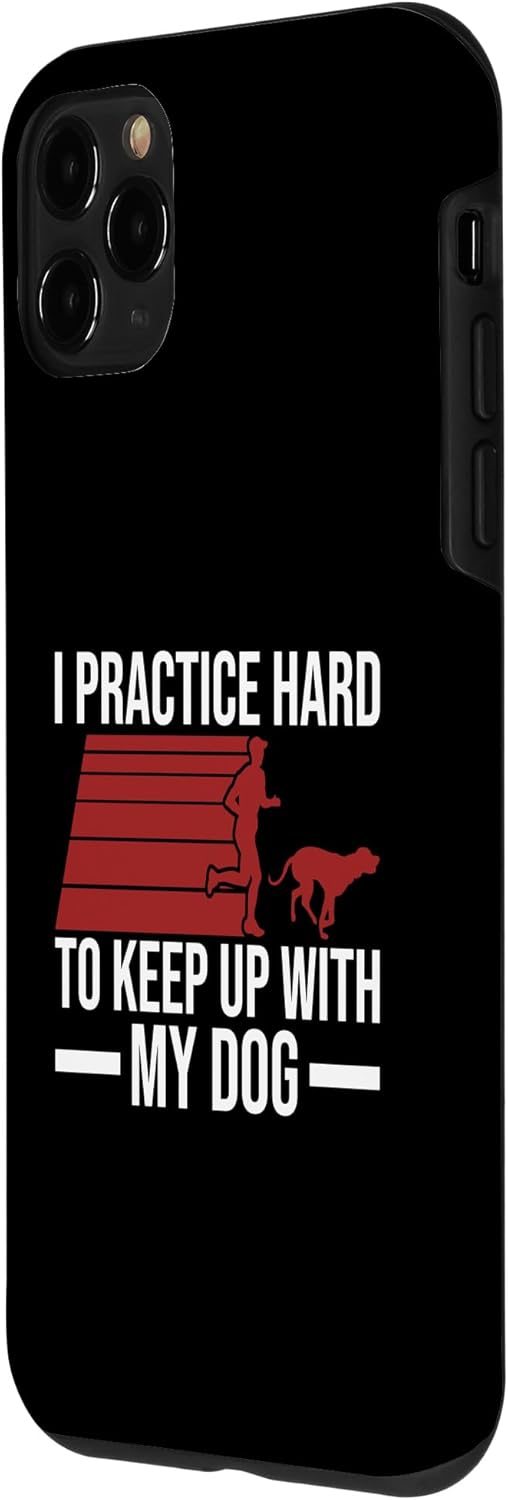 iPhone 11 Pro Dog Agility Design For Dog Owner And Dog Trainer Case