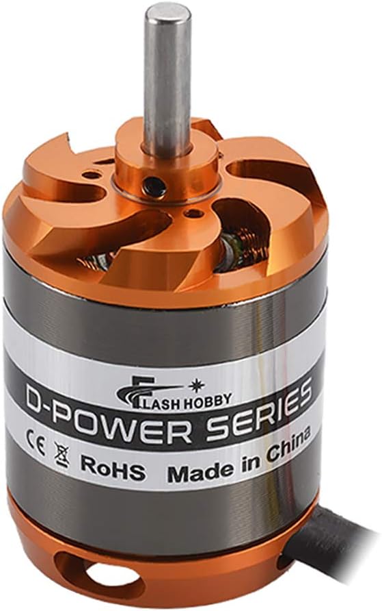 FLASH HOBBY Motor sin escobillas D3548 1100KV Outrunner Motor para Mini Multicopters RC Avión Helicóptero Avión de ala fija