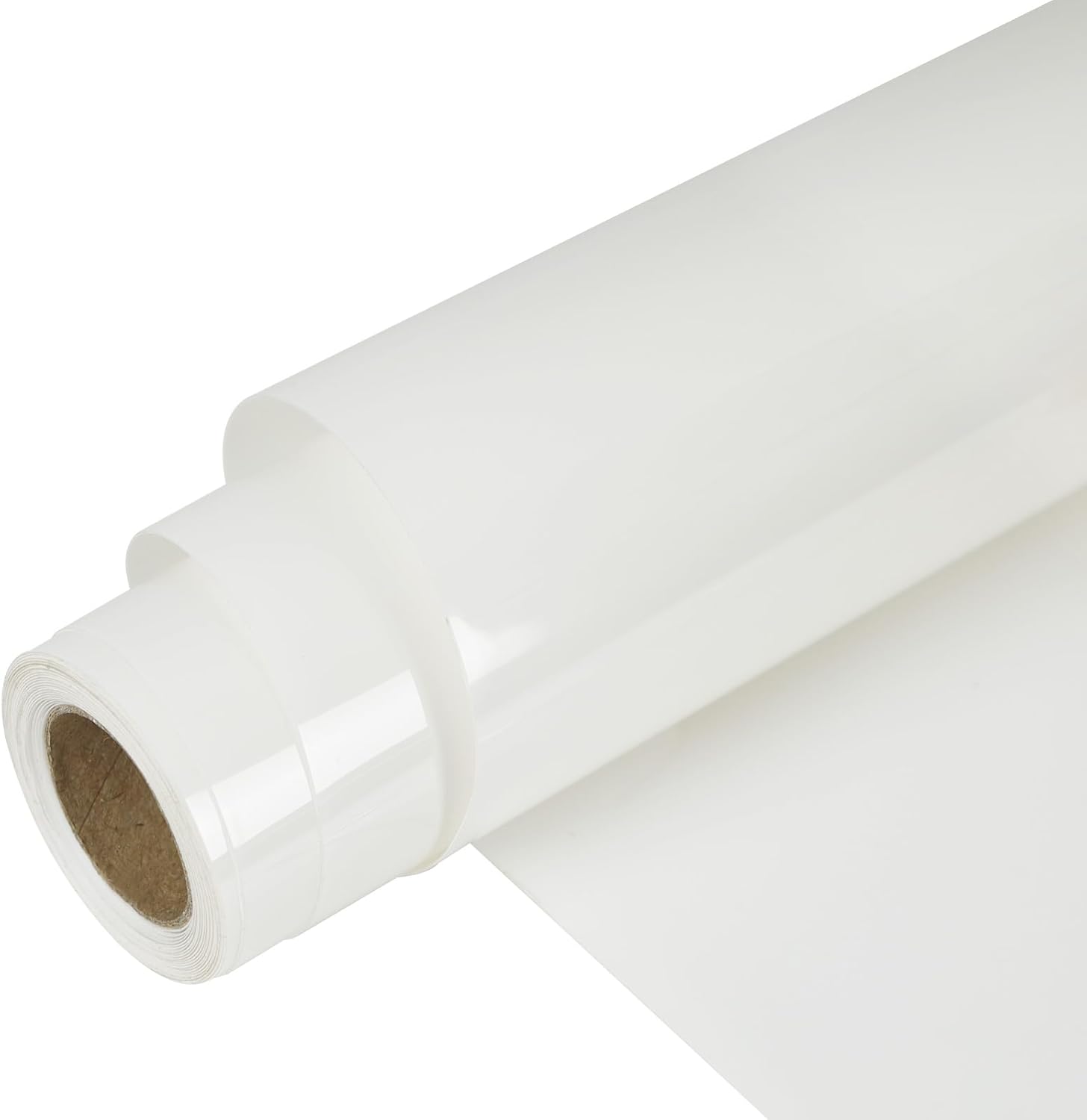 guangyintong Rollos de vinilo de transferencia de calor de soplo blanco, vinilo 3D de 12 pulgadas x 20 pies para planchar, para camisetas, vinilo