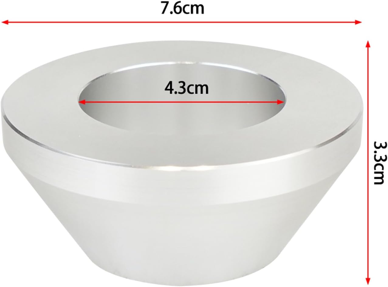 Cono, cono de centrado manual del cambiador de neumáticos para coche y camión, con apertura de cubo de hasta 4.4 pulgadas