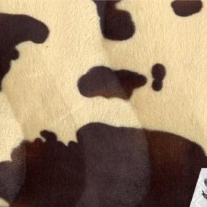 Velboa FauxFake Fur Pony Brown Ivory Fabric by The Yard Velboa FauxFake Fur Pony Brown Ivory Fabric by The Yard