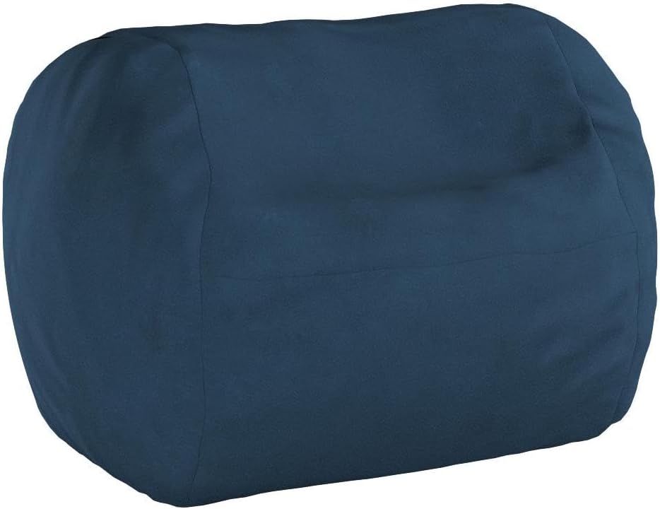 Lumaland – Puf de lujo con funda de microgamuza en diferentes tamaños y colores, lavable a máquina, sirve como sofá grande y sofá cama gigante para