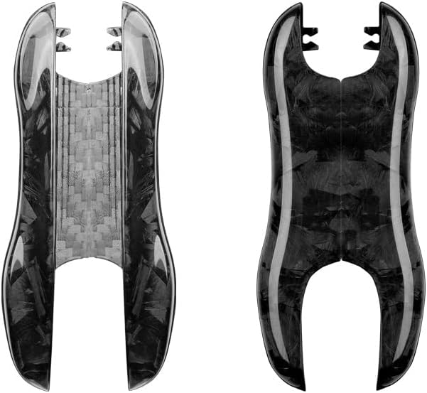 Funda para llavero de fibra de carbono pura 100% real para Porsche Panamera 2017+ Cayenne 2018+ y 911 Carrera 2020+ 718 Macan
