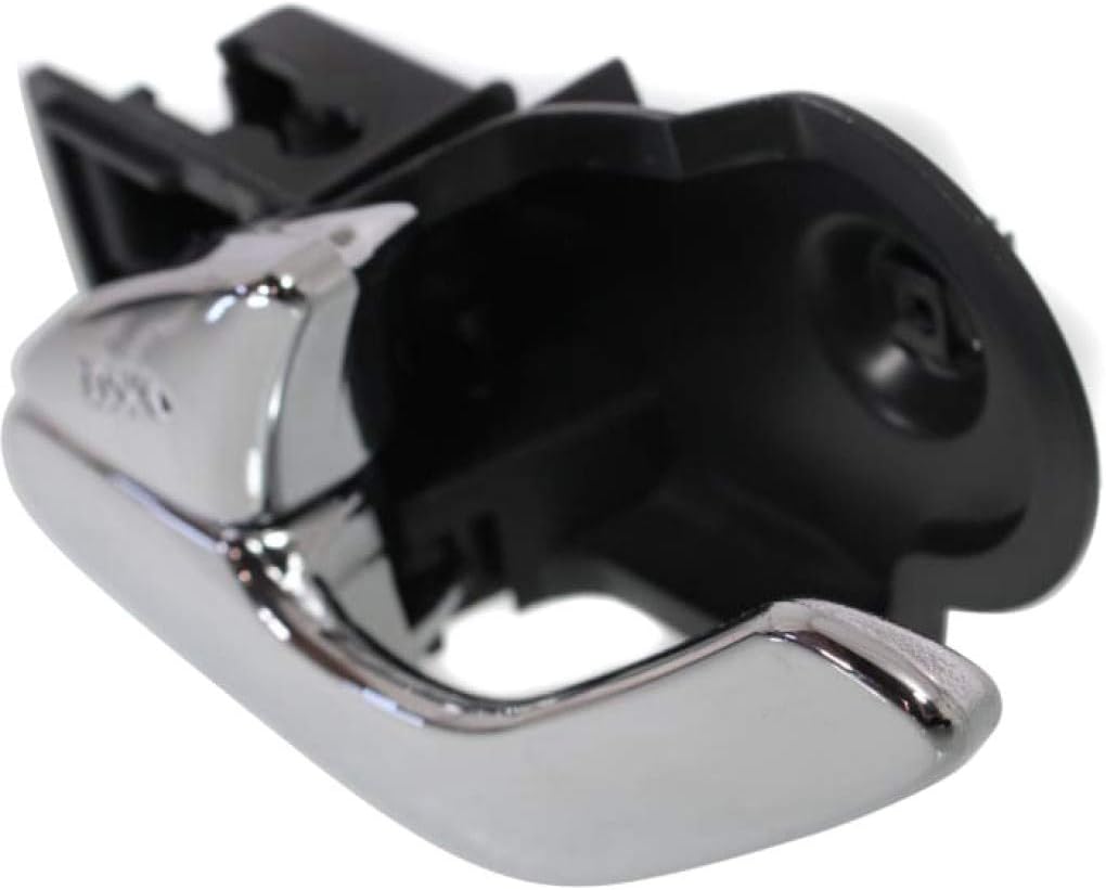 KarParts360 Para Mercury Mariner – Manija de puerta interior delantera o trasera, lado del conductor cromada (2005-2007)  con botón de bloqueo de