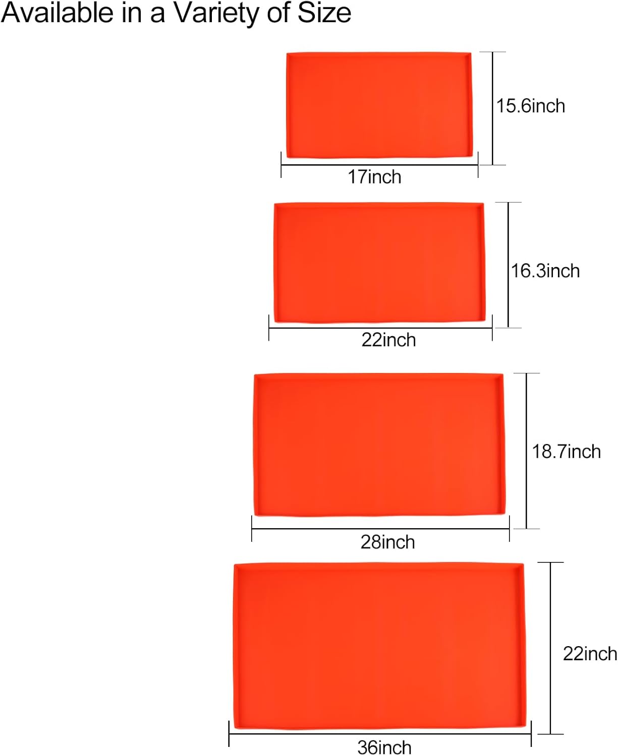 Funda de parrilla de 22 pulgadas, alfombrilla para parrilla Blackstone, funda protectora de silicona de 22 pulgadas, resistente al agua para