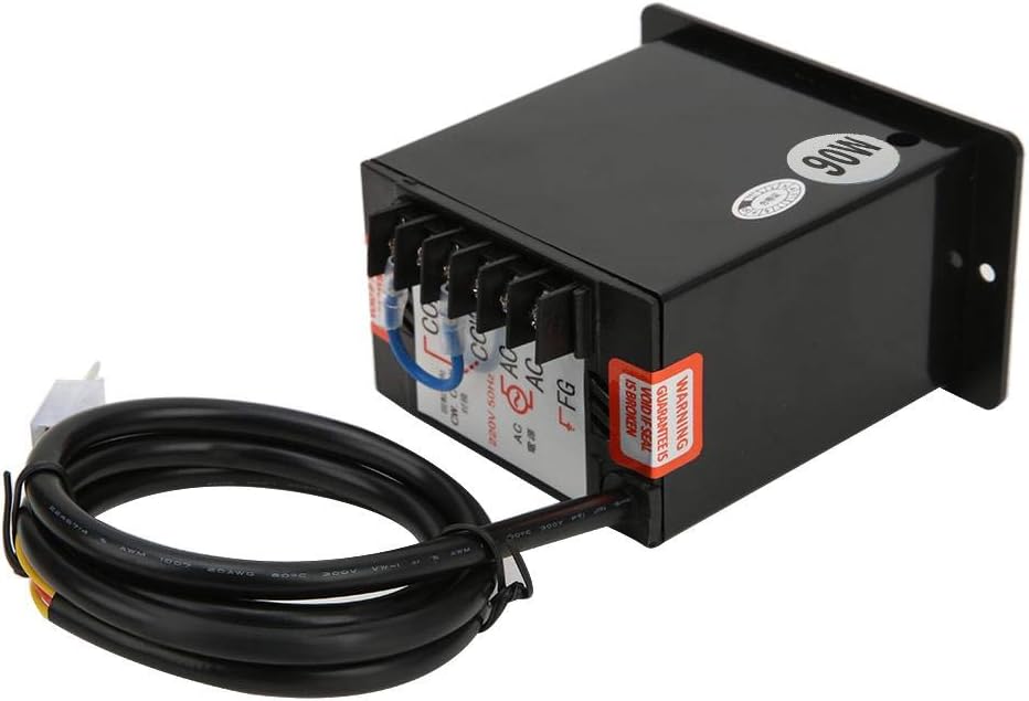 Berm US-52 Controladores de velocidad del motor regulador de motor continuo con potenciómetro roscado perilla 3.96 interfaz AC220V 5060Hz (90W)