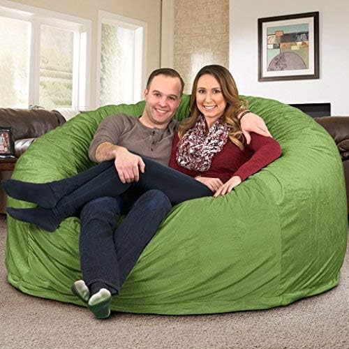 ULTIMATE SACK – Sillas tipo puff en varios tamaños y colores Muebles gigantes con relleno de espuma fundas lavables a máquina, costuras dobles
