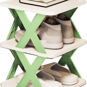 Organizador de almacenamiento de zapatos de varias capas, zapatero estrecho y vertical, pequeño soporte vertical para zapatos, organizador de Organizador de almacenamiento de zapatos de varias capas, zapatero estrecho y vertical, pequeño soporte vertical para zapatos, organizador de