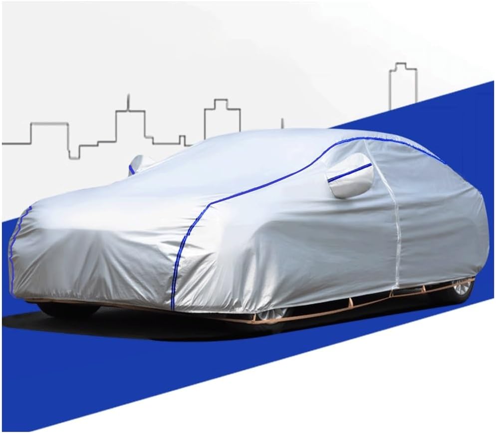 Car Cover Outdoor for Dacia StepwaySandero, Car Cover Waterproof Breathable Large, Car Cover Summer,Sun UV Resistent Dustproof Custom,14-Point Fixed
