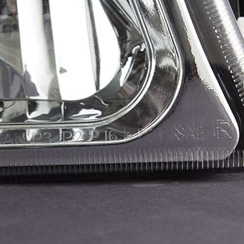 AKKON – Para Chevy Silverado Avalanche OE 2003-2006 reemplazo de faros cromados conductor+faros delanteros de pasajero par