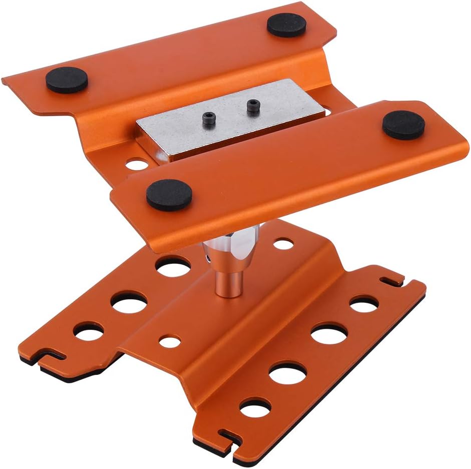 HobbyPark Soporte de trabajo de coche RC con peso Estación de reparación de aluminio para 18 110 112 Escala Traxxas TRX4 Axial Arrma Redcat Losi RC