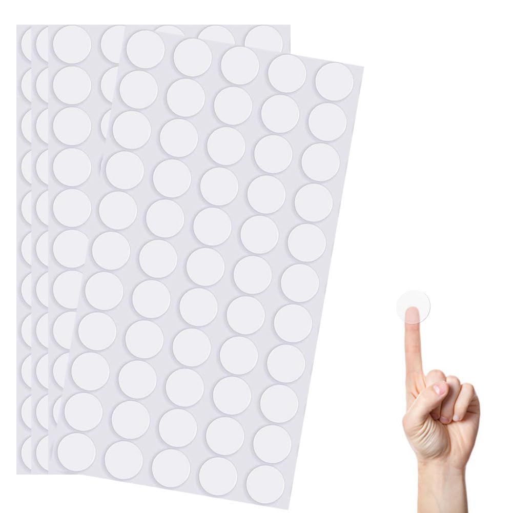Masilla para póster, transparente, adhesiva, adhesiva, masilla adhesiva, masilla redonda extraíble, doble cara, redonda, 200
