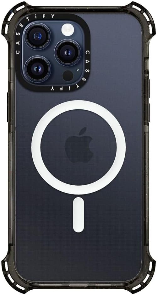 CASETiFY Funda Bounce para iPhone 15 Pro Max 6 veces probada contra caídas de grado militar, protección contra caídas de 21.3 piescompatible con