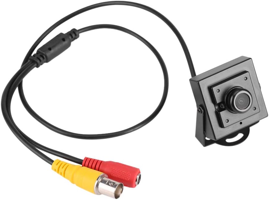 Cámara gran angular, duradera mini HD 700TVL 170 gran angular cámara de vigilancia de fácil instalación de 0.083 in lente cámara de seguridad para