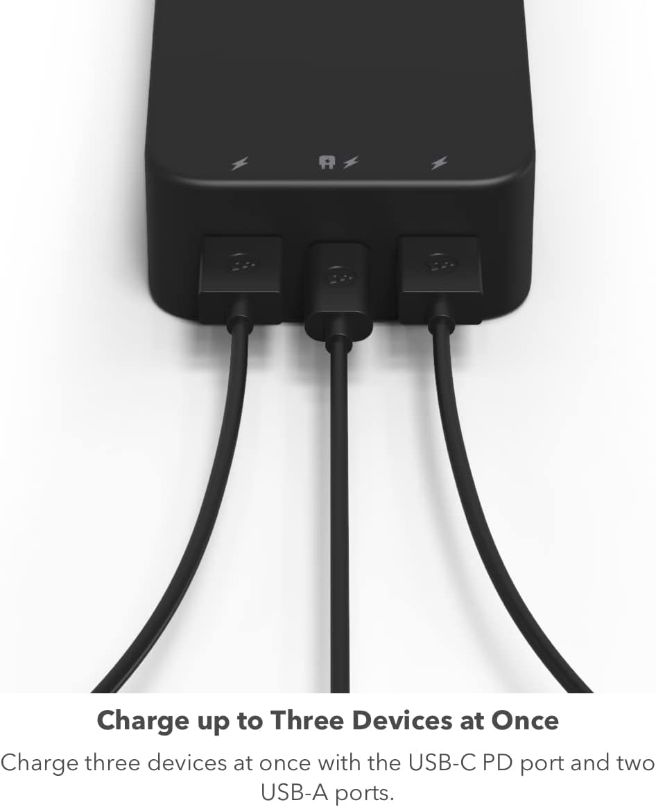 Mophie powerstation pro AC (2023) – Batería externa de 27,00 mAh compatible con MacBook y iPad y Powerstation XL Power Bank 2023-20,000 mAh, (2)