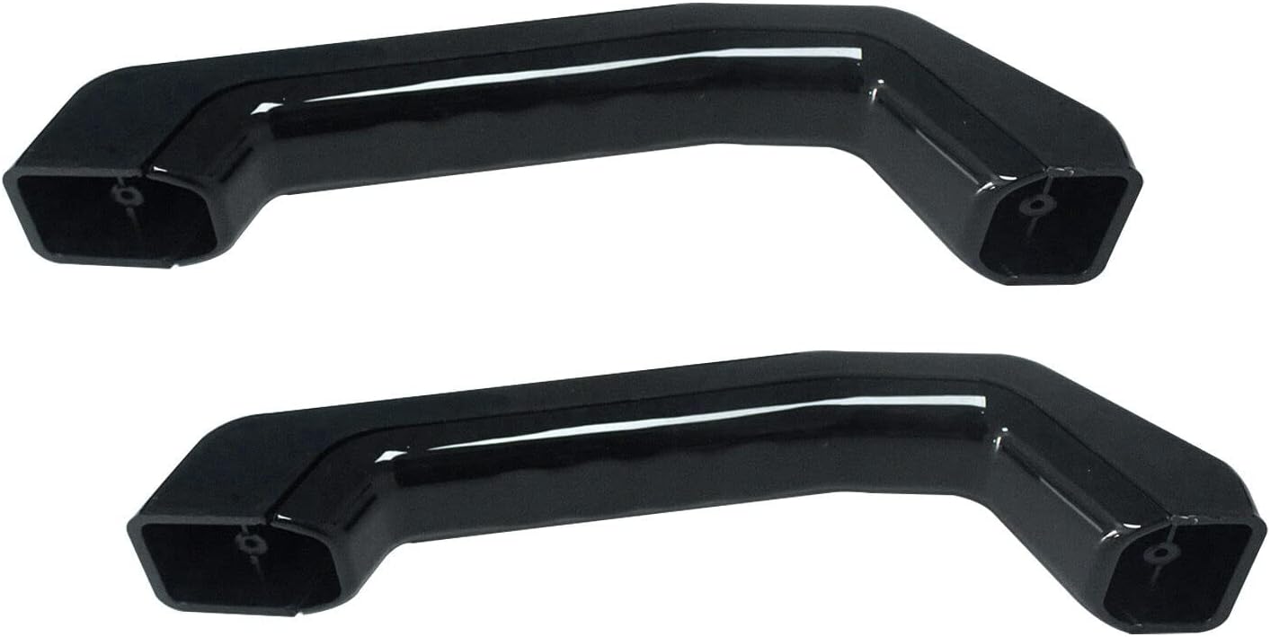 LOSTAR Capucha negra para 2006-2010 Hummer H3 Deck Ve-nt Panel Handle Cover Trim
