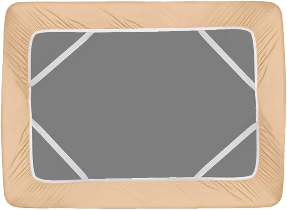 Clara Clark Juegos de sábanas de la serie 1800  Mantente en forma en el colchón con correas elásticas en las esquinas, matrimonial, color negro