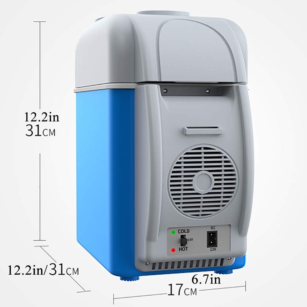 Mini refrigerador y calentador para el hogarauto mini refrigeradorcapacidad de 8 l compacto, portátil y silencioso (refrigerador de coche de 12 V,