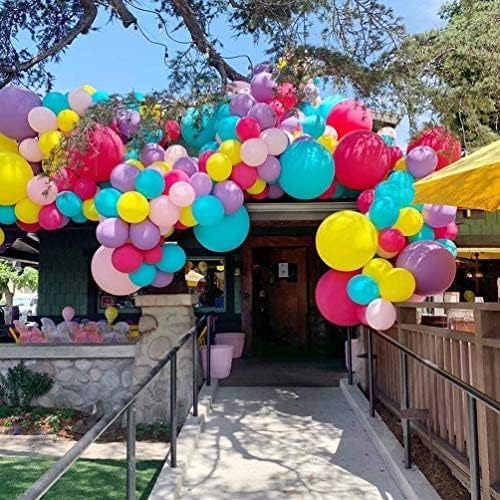 Globos redondos grandes de 36 pulgadas, paquete de 5 globos gigantes gruesos de colores surtidos para sesiones de fotos, bodas, baby shower,