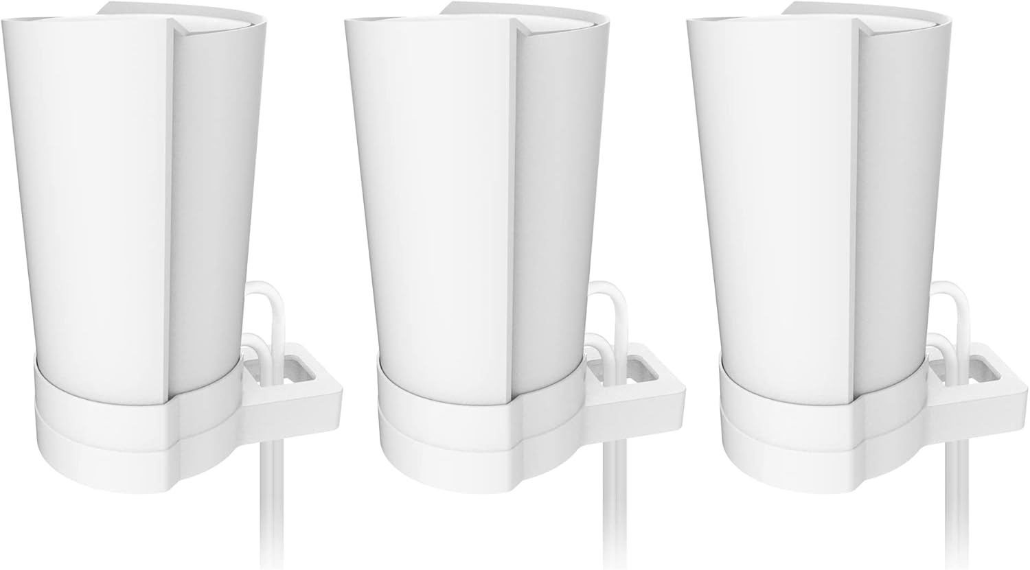 -Soporte de pared para TP-Link, Deco X90X95XE200 WiFi 6 Soporte de pared con organizador de cables, sistema WiFi de malla para el hogar, soporte de