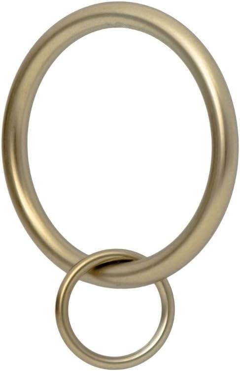 Ivilon Drapery – Anillos para cortinas con ojales, 1.7 o 2 pulgadas, 14 unidades