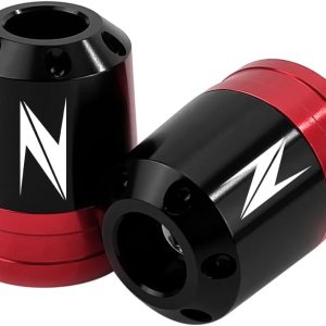 Deslizadores de extremo de barra de motocicleta para K.awasaki Z250 Z300 Z400 Z650 Z750 Z800 Z900 Z1000 Bar End Pesos de barra Protectores de Deslizadores de extremo de barra de motocicleta para K.awasaki Z250 Z300 Z400 Z650 Z750 Z800 Z900 Z1000 Bar End Pesos de barra Protectores de