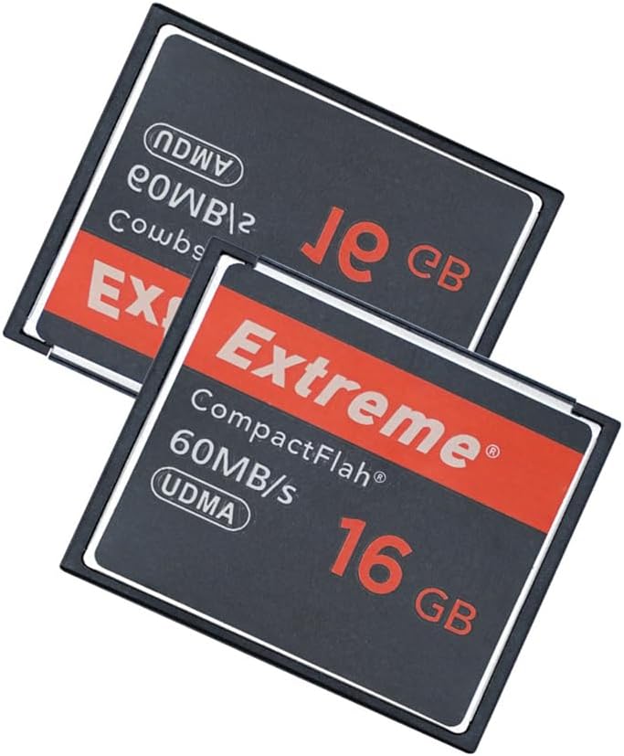 Tarjeta de memoria flash compacta de 16 GB extrema velocidad UDMA hasta 60 MBs SLR Cámara CF tarjeta
