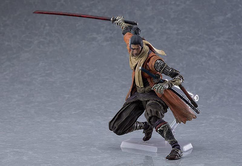 PIRFE Sekiro Shadows Die Twice Figuras de acción 5.9 pulgadas Versión Deluxe Modelo PVC Protección Ambiental Materiales Adornos Regalo