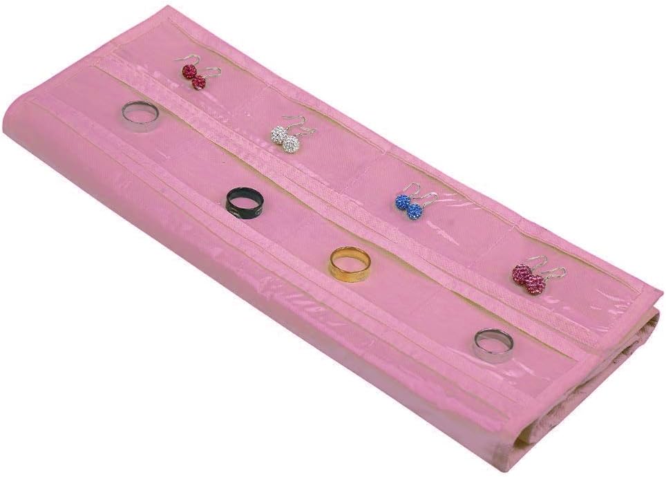 Organizador colgante para guardar joyas y accesorios, con 80bolsillos para guardar joyas