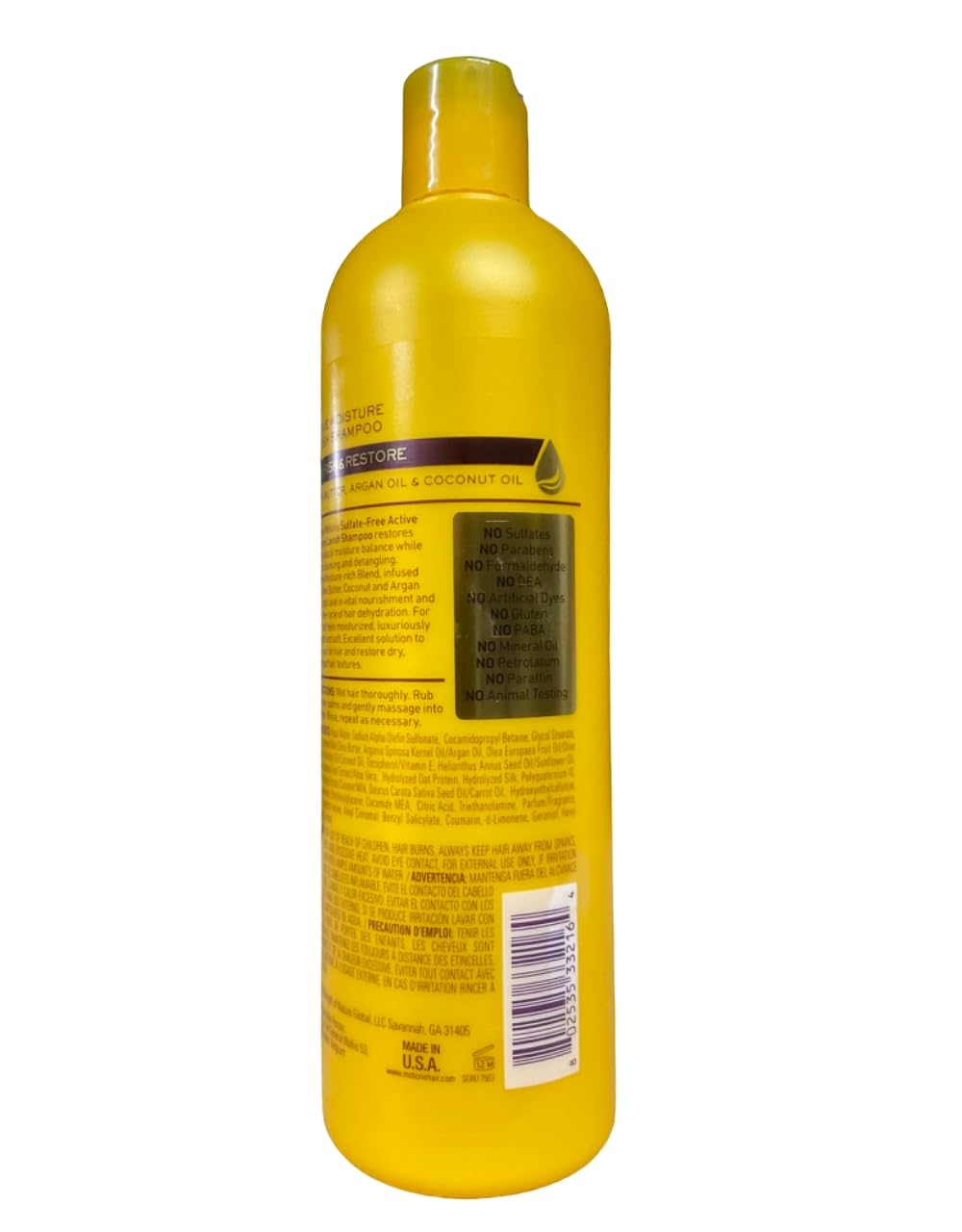 MOTIONS CHAMPÚ ACTIVE MOISTURE LAVISH nutre y restaura 16oz