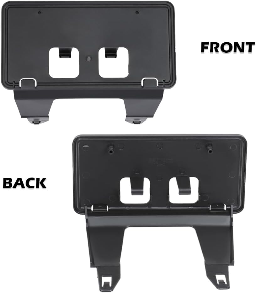 CHEDA Nuevo soporte de placa frontal negro compatible con Ford F250 Super DutyF350 Super Duty 2020 2021 2022 Super Duty Trucks LC3Z17A385AB