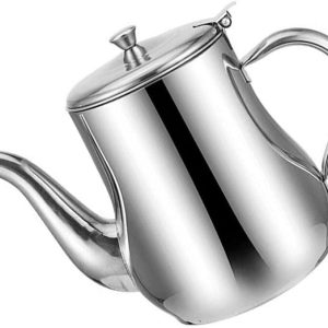 Colador de aceite, 1 olla de aceite de acero inoxidable, recipiente de almacenamiento de aceite de acero inoxidable para cocina, colador de grasa de Colador de aceite, 1 olla de aceite de acero inoxidable, recipiente de almacenamiento de aceite de acero inoxidable para cocina, colador de grasa de