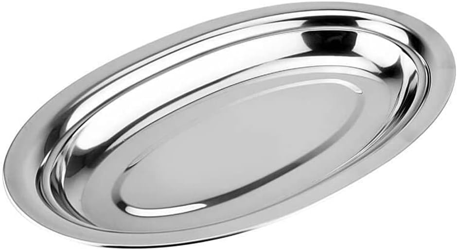 Cabilock 1 plato de decoración de boda cacerola de inducción servidor pescado simple bandeja de metal para servir plato de fiesta con tapa, platos