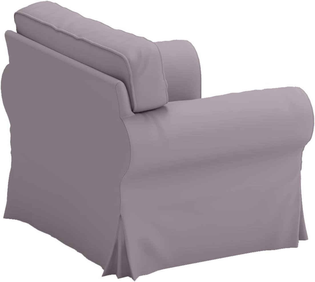 El repuesto de la funda de sofá está hecho a medida para el sillón de sofá IKEA Ektorp. Solo la funda. Funda de repuesto Ektorp (silla, poliéster