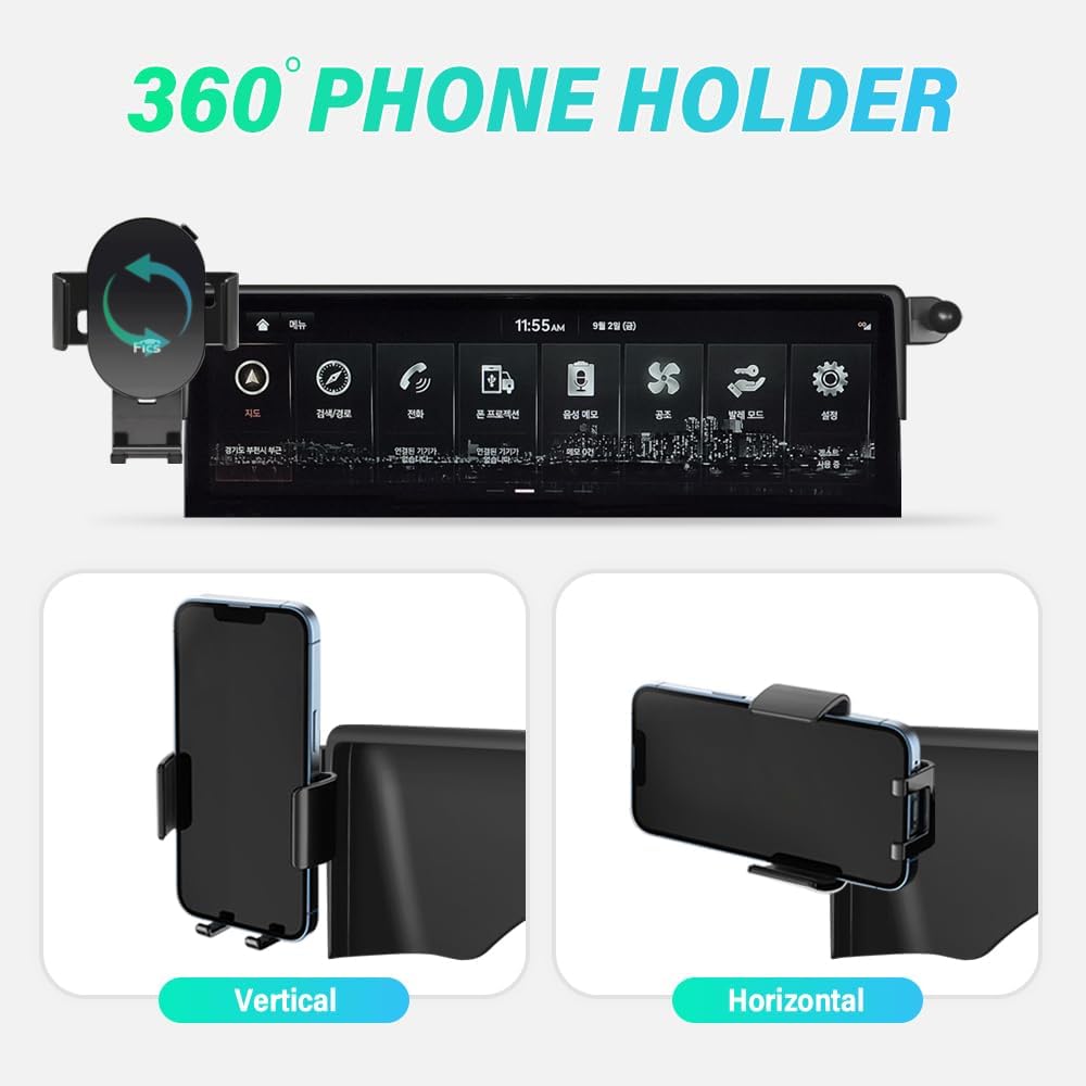 Soporte para teléfono compatible con Genesis gv80, accesorios Genesis gv80, soporte para teléfono Genesis gv80, soporte para teléfono personalizado