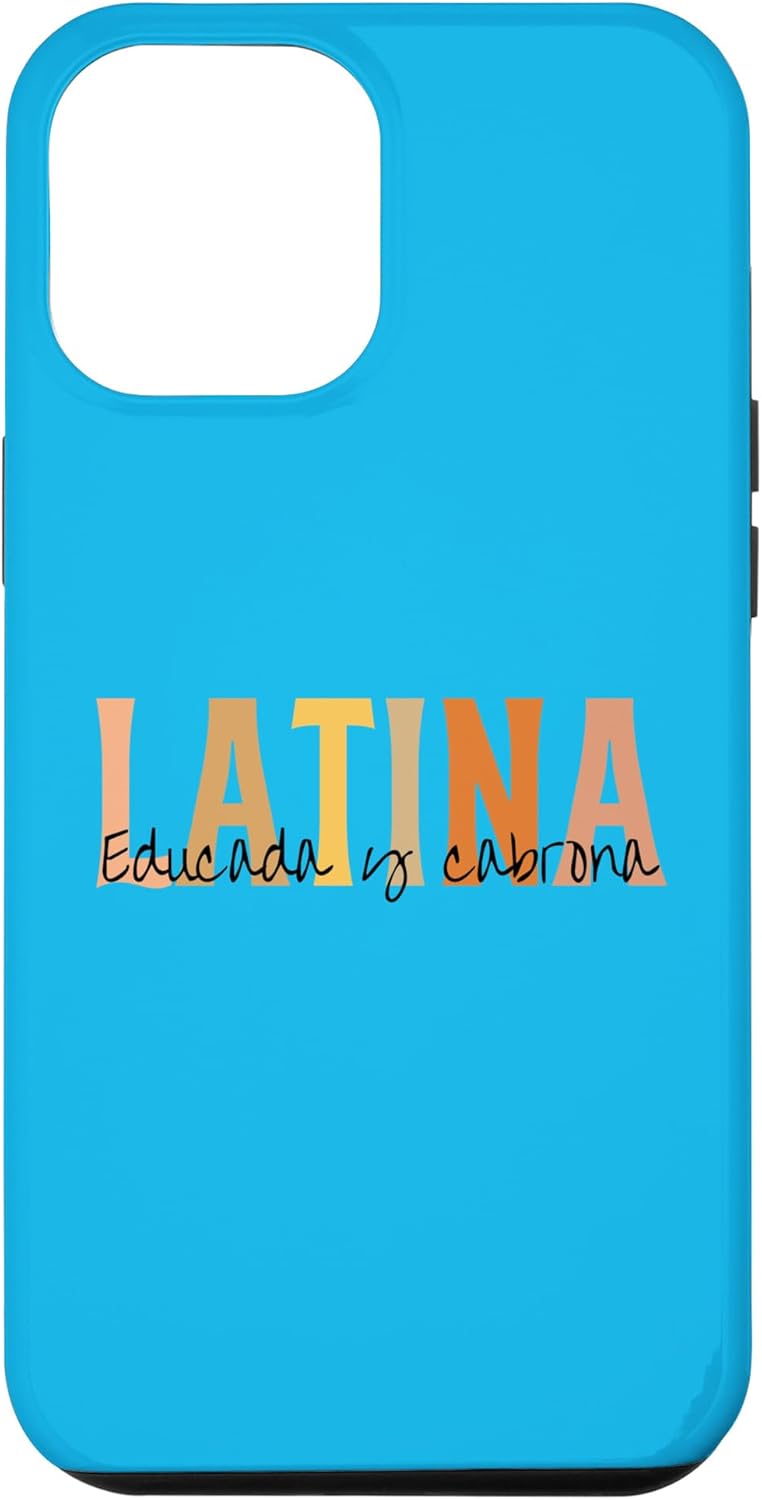 Funda para iPhone 13 Pro Max Educada Latina Celebra Inteligencia Personaje Para Mujer