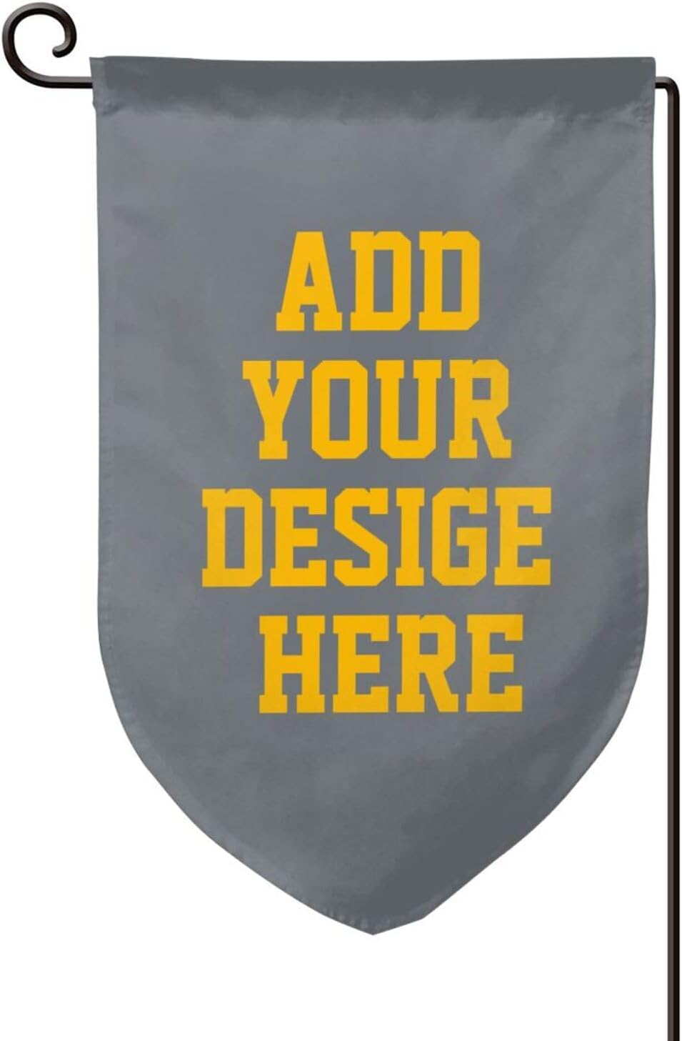 Bandera de jardín personalizada para exteriores de 12 x 18 pulgadas, bandera personalizada para bricolaje, tu propio logotipo, diseñopalabras,
