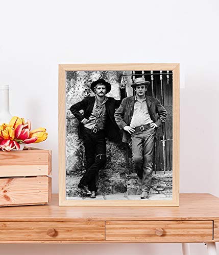 Butch Cassidy & Sundance Kid- Movie Wall Art Print, Western Movies Ideal Wall Decor for Home Decor, Office Decor, Garage Decor & Man Cave Decor.