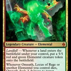 Magic The Gathering – Omnath, Locus of Rage (217274) – Batalla por Zendikar Magic The Gathering – Omnath, Locus of Rage (217274) – Batalla por Zendikar