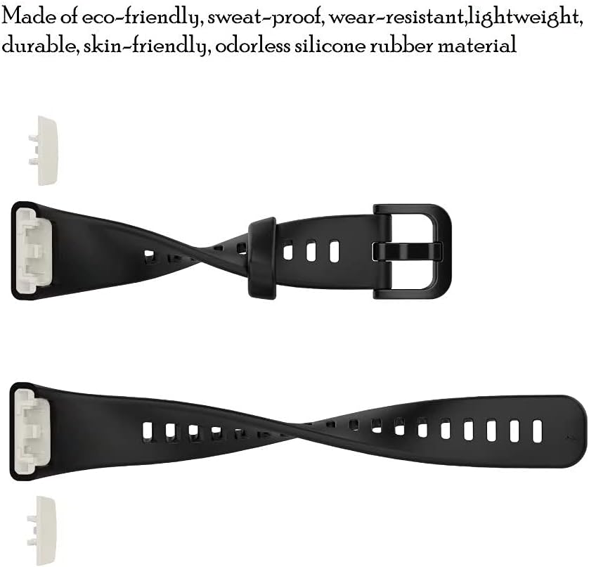 Correa de reloj deportiva compatible con Huawei Band 6Honor 6, correa de silicona ligera a prueba de sudor, correa de repuesto compatible con Huawei