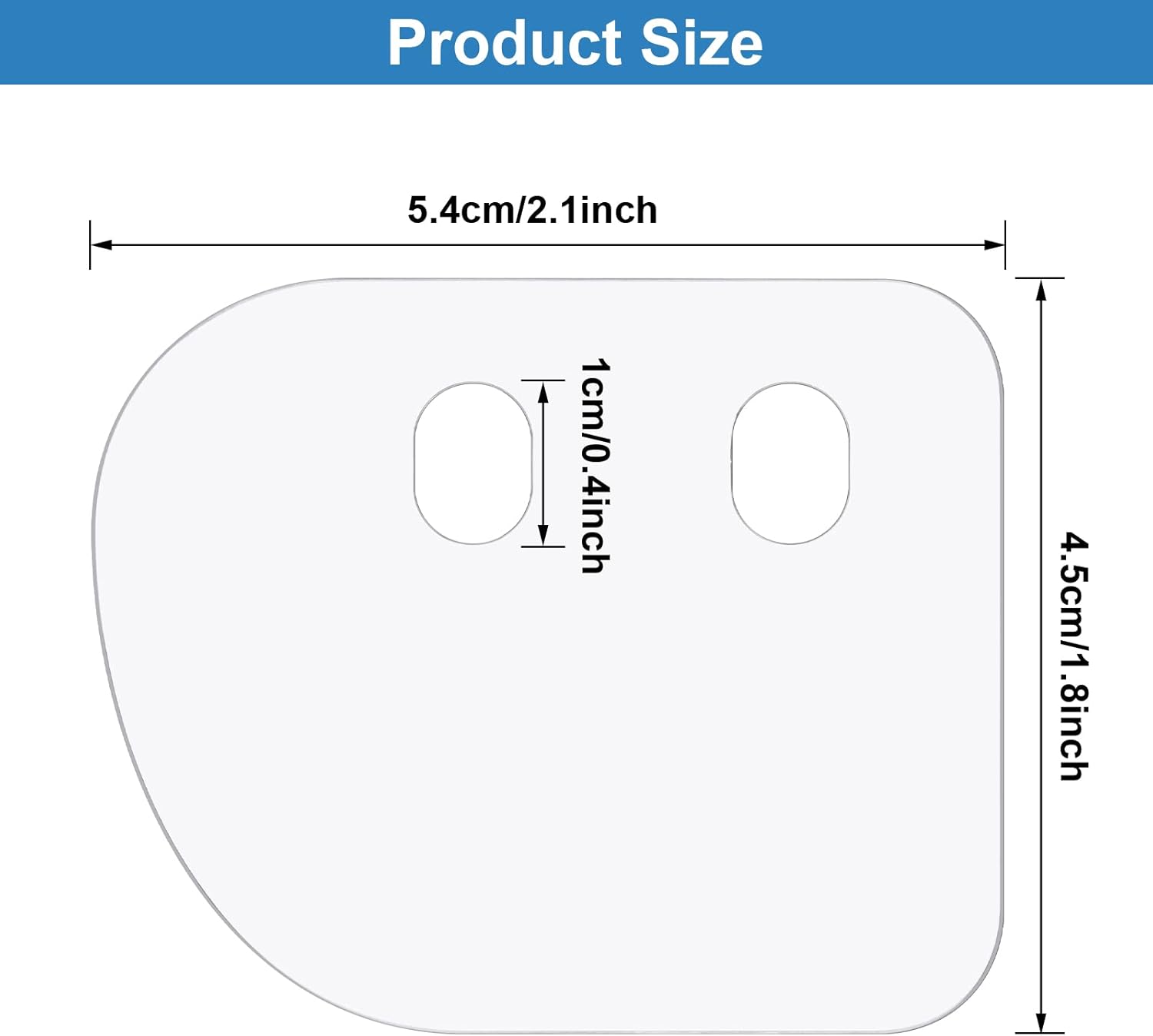 Oudain Gafas de seguridad transparentes protectores laterales de plástico para gafas graduadas, protectores laterales deslizantes para la mayoría de