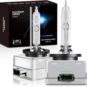 D3S HID – Bombillas de xenón para faros delanteros, 35 W, 6000 K, faros delanteros de repuesto de haz alto y bajo, color blanco frío, paquete de 2 D3S HID – Bombillas de xenón para faros delanteros, 35 W, 6000 K, faros delanteros de repuesto de haz alto y bajo, color blanco frío, paquete de 2