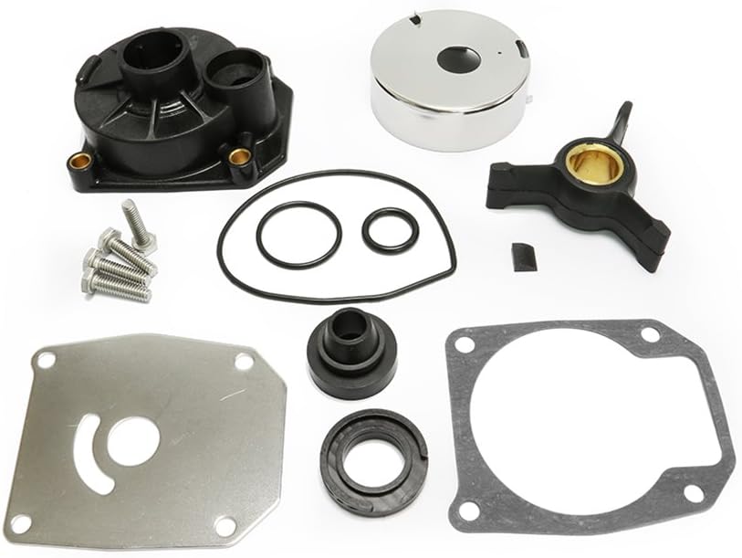 Johnson Evinrude 40HP 50HP Kit Bomba de agua Fueraborda Impulsor Piezas de repuesto Sierra 18-3454 438592